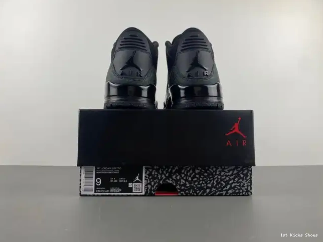 1st Kicks Shoes Air 3 Cat Black CT8532-001 Jordan 0514